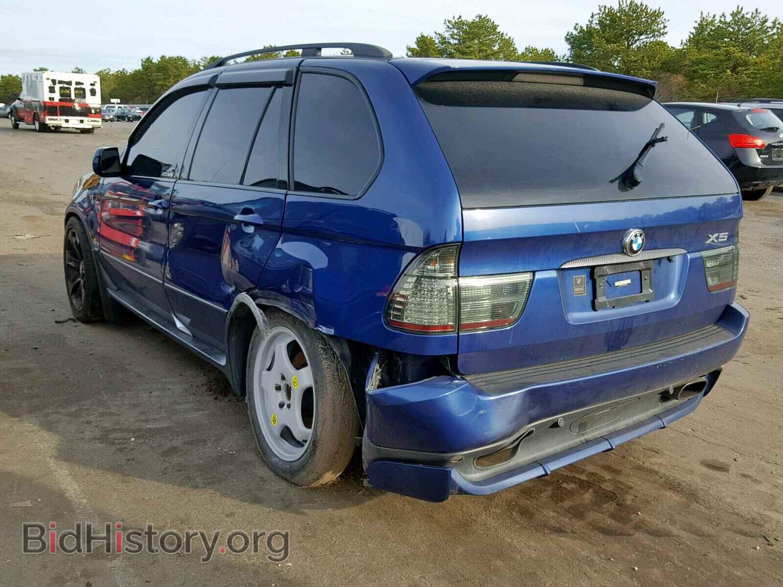 2005 BMW X5 - VIN: 5UXFA93525LE82299 - Фото 3