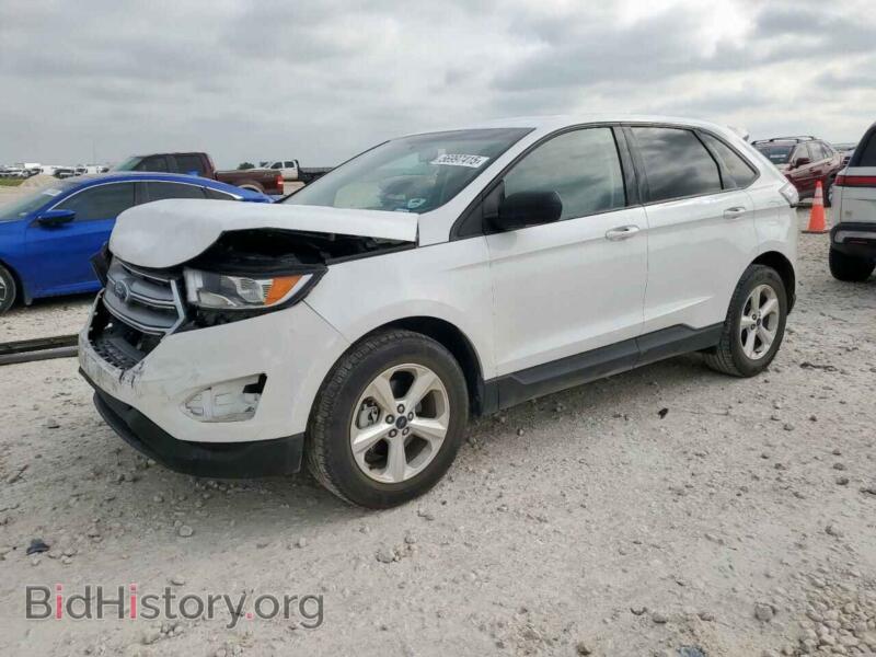 2015 Ford EDGE SE (VIN 2FMTK3G81FBB38587) — фото 1 из 13, Copart, повреждение: передняя часть