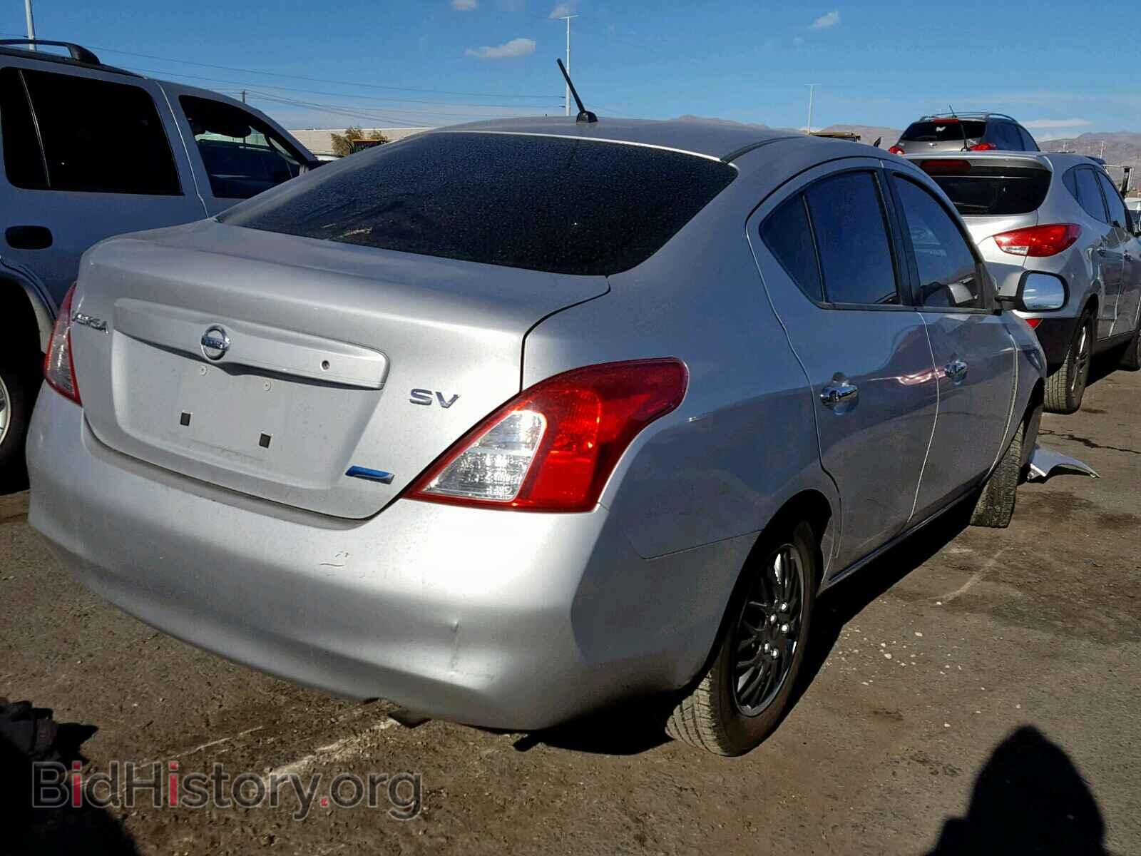 2012 NISSAN VERSA - VIN: 3N1CN7AP6CL813503 - Фото 4