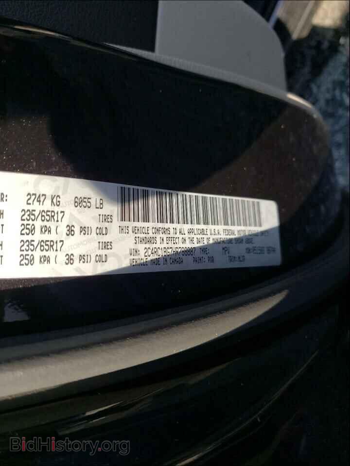 2017 CHRYSLER PACIFICA - VIN: 2C4RC1BG7HR788887 - Photo 10