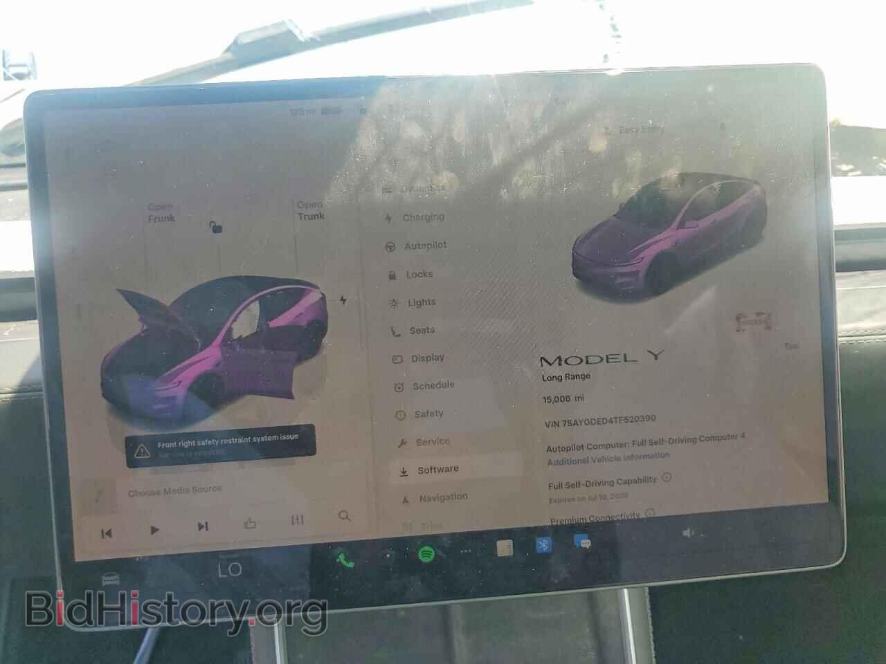2026 TESLA MODEL Y - VIN: 7SAYGDED4TF520390 - Фото 9