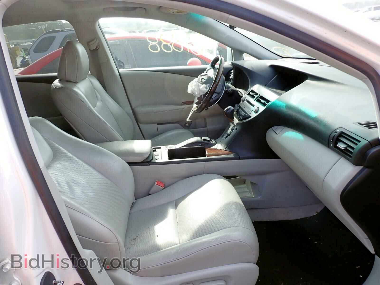 2010 LEXUS RX350 - VIN: 2T2ZK1BA2AC005152 - Фото 5