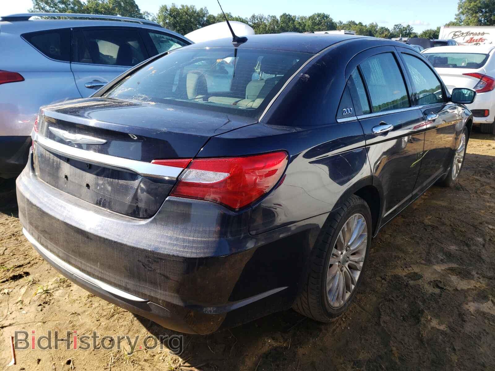 2011 CHRYSLER 200 - VIN: 1C3BC2FB8BN537181 - Фото 4