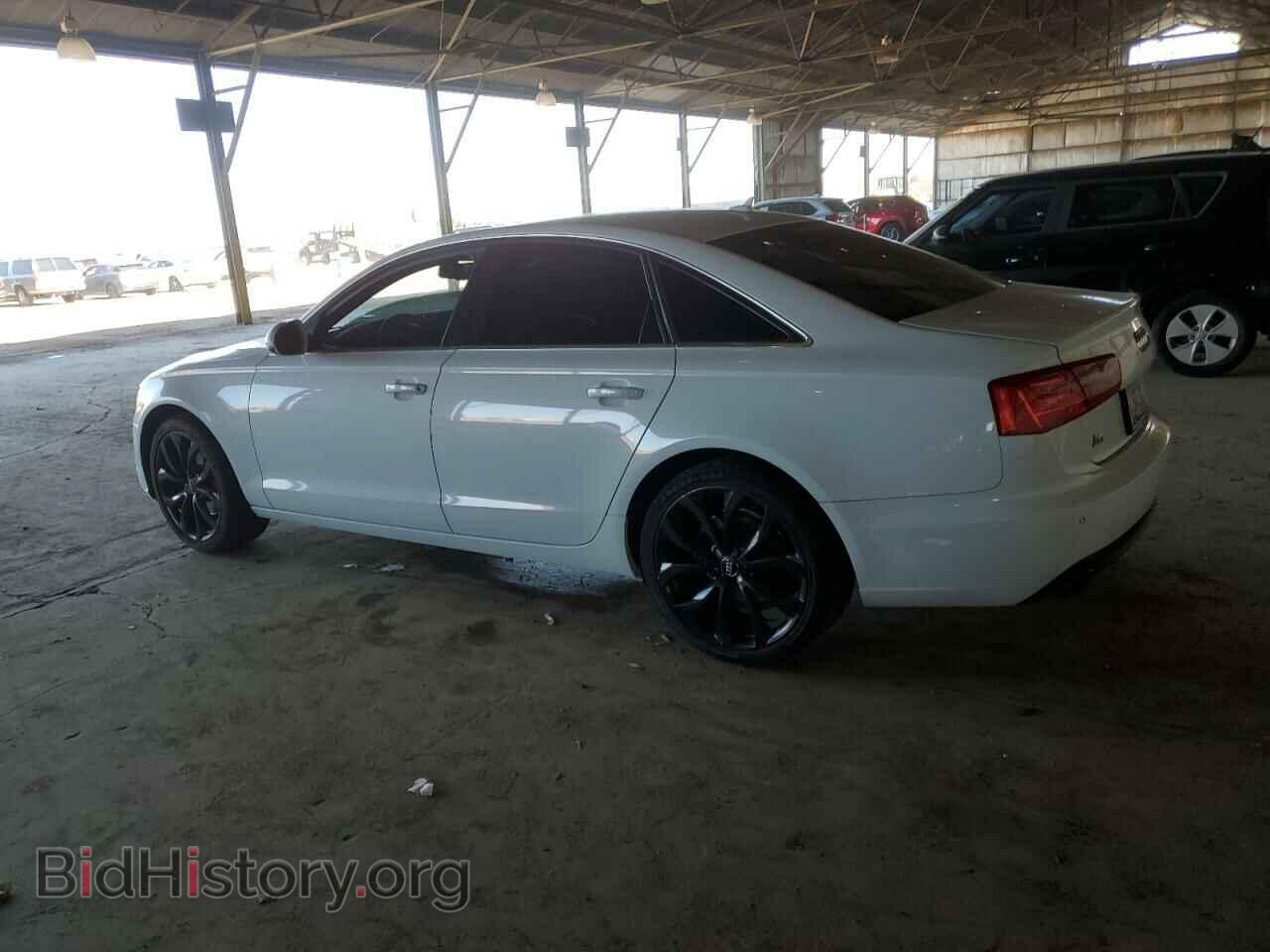 2013 AUDI A6 - VIN: WAUGFAFC1DN077678 - Фото 2