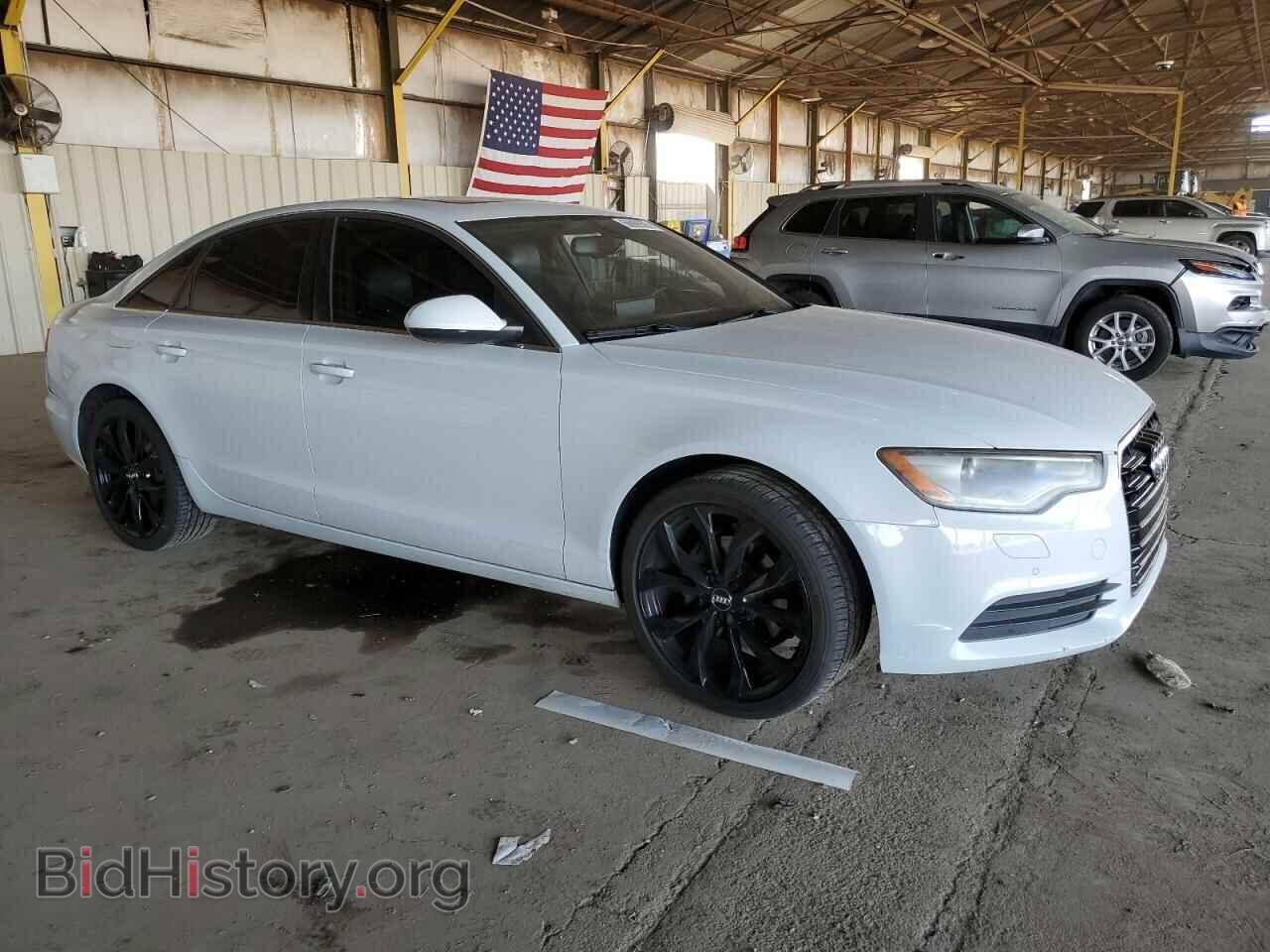 2013 AUDI A6 - VIN: WAUGFAFC1DN077678 - Фото 4