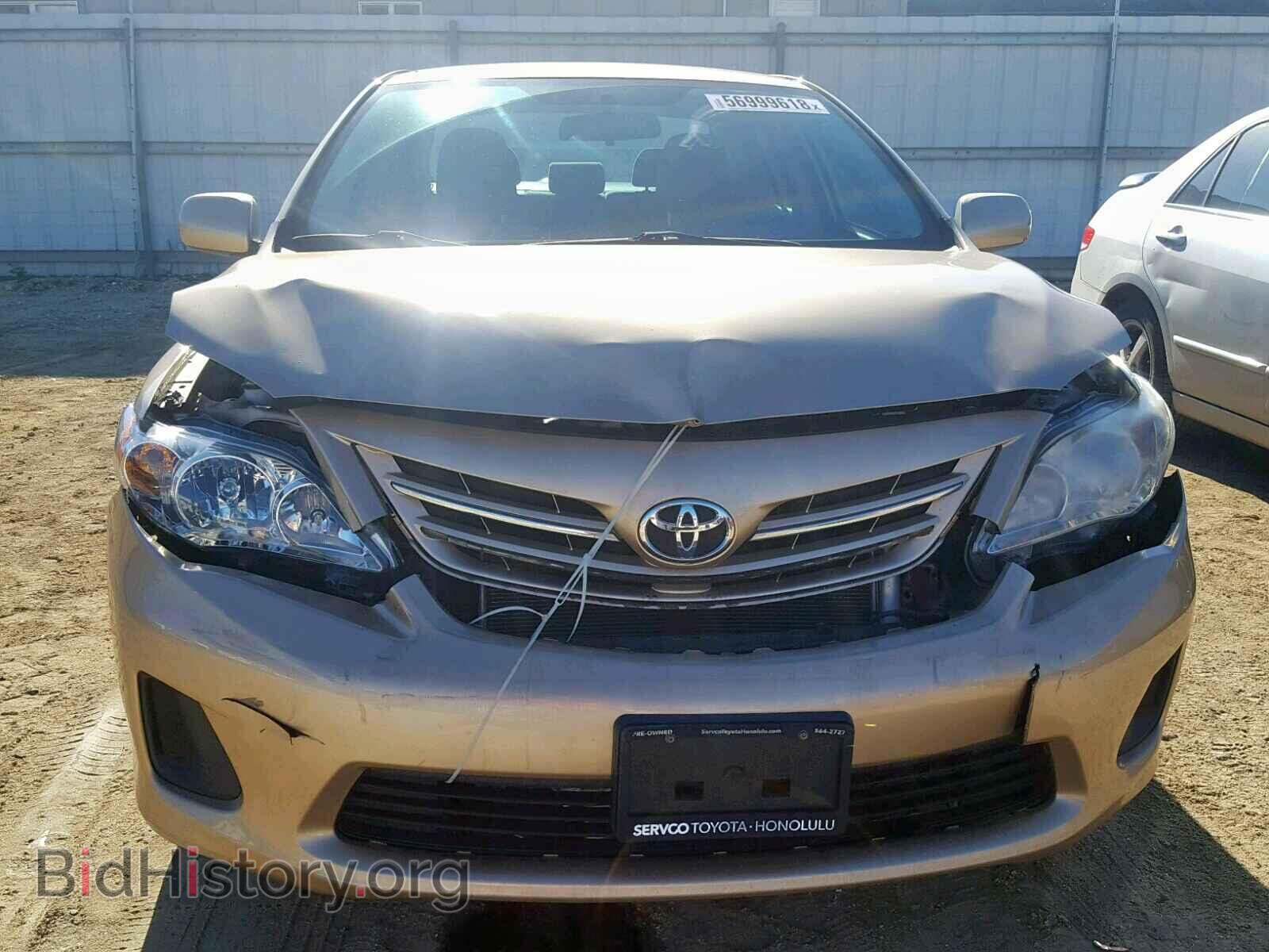 2013 TOYOTA COROLLA BA - VIN: 2T1BU4EE9DC968599 - Фото 9