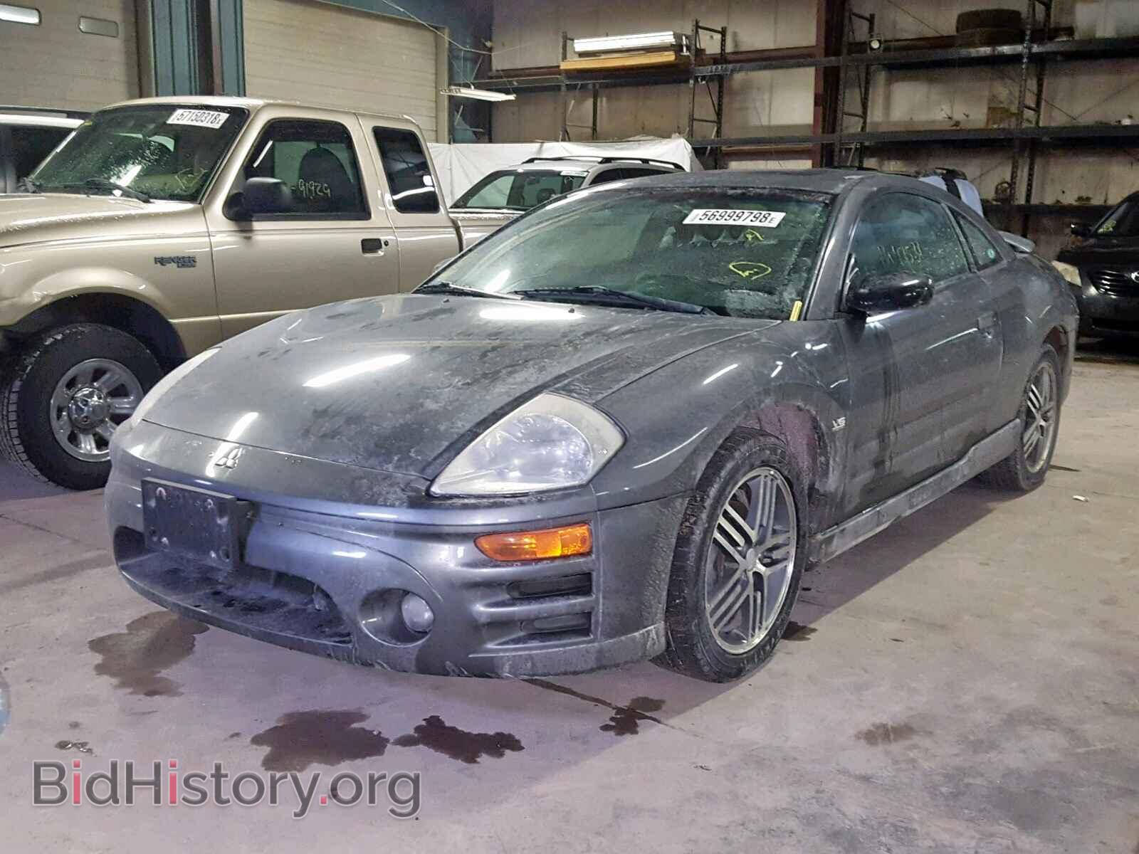 2003 MITSUBISHI ECLIPSE - VIN: 4A3AC74H33E017481 - Фото 2