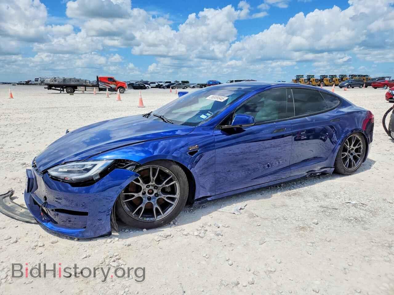 Фотография 5YJSA1E60MF454393 - TESLA MODEL S 2021