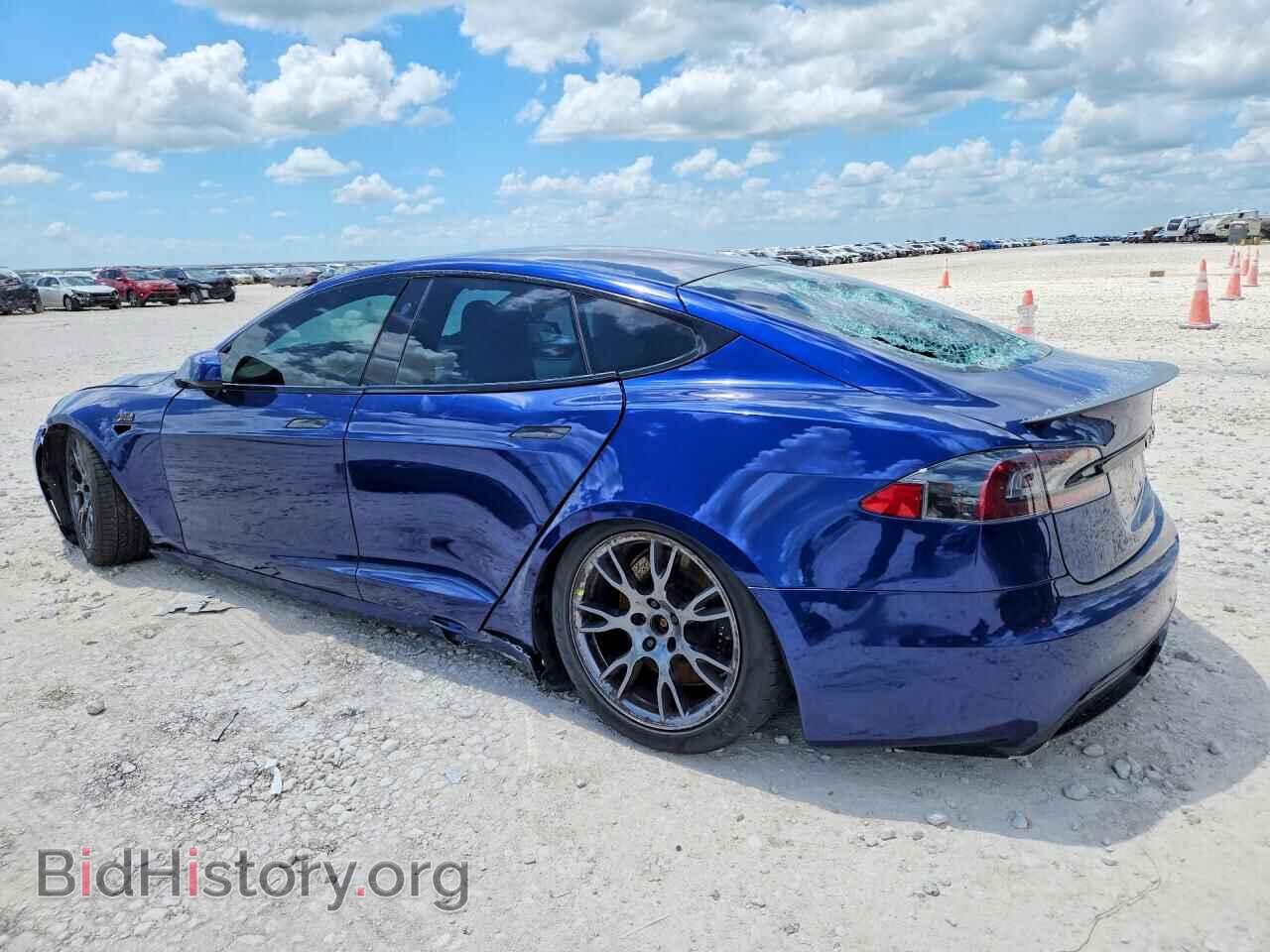 2021 TESLA MODEL S - VIN: 5YJSA1E60MF454393 - Photo 2