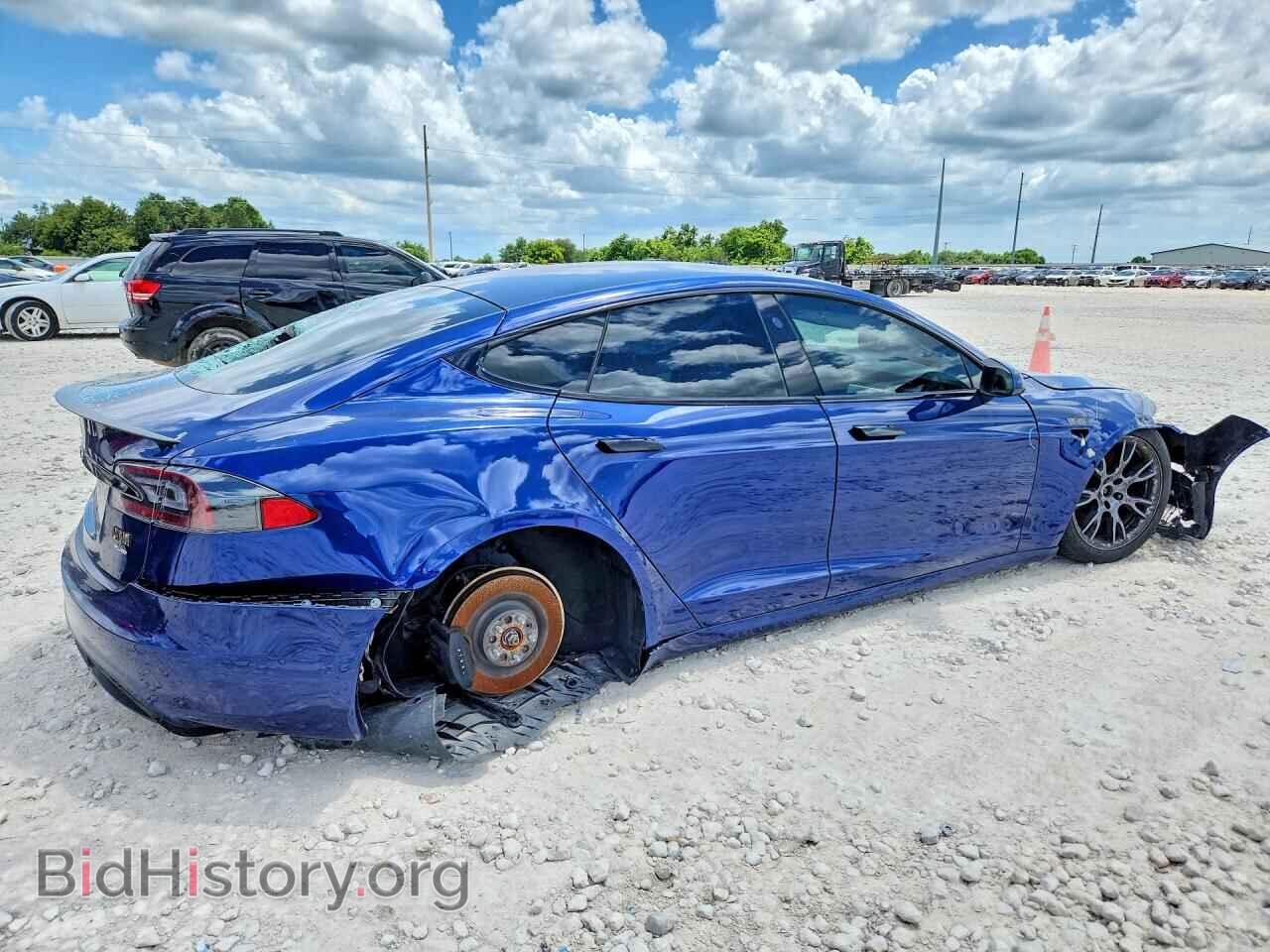 2021 TESLA MODEL S - VIN: 5YJSA1E60MF454393 - Photo 3