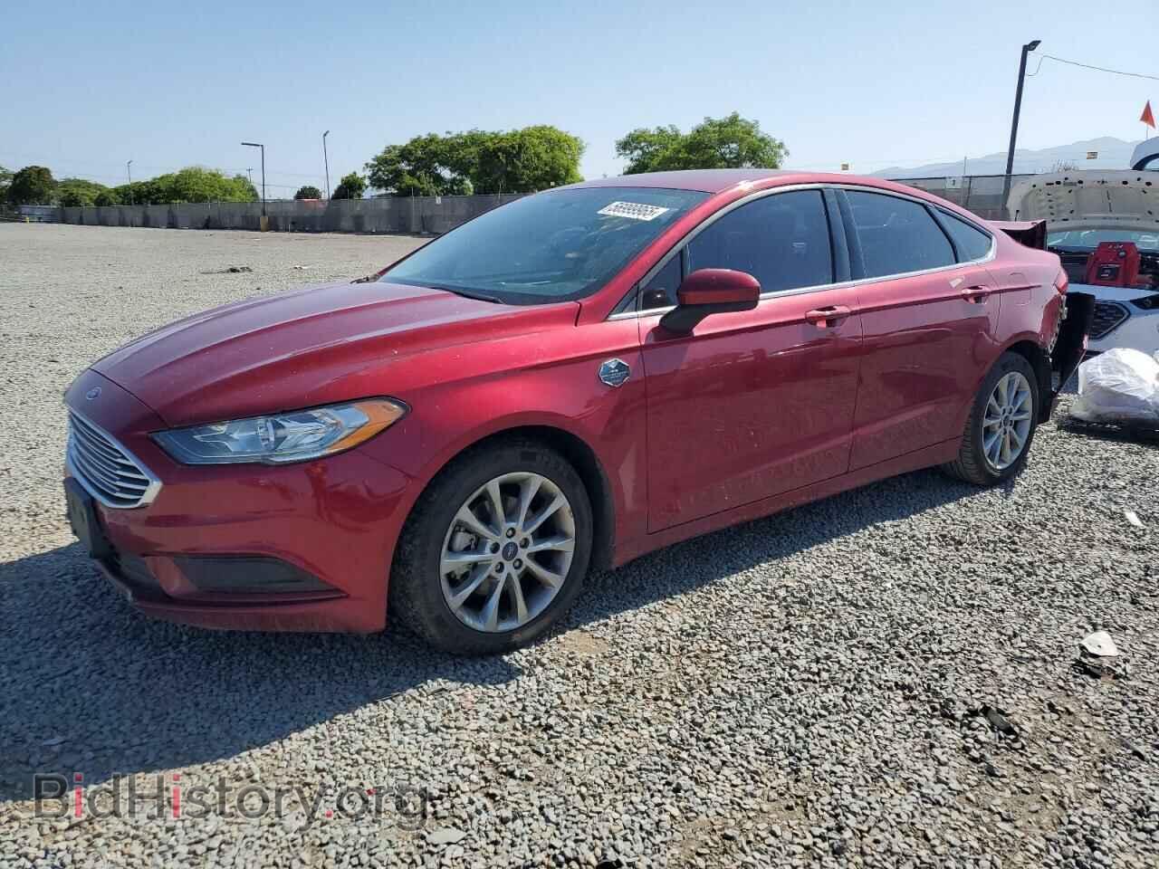 Photo 3FA6P0LU9HR381224 - FORD FUSION 2017