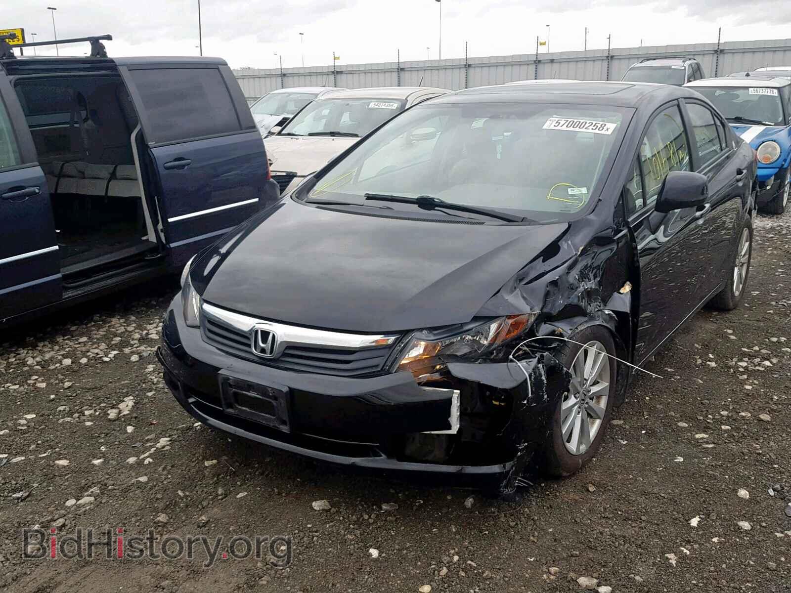 2012 HONDA CIVIC - VIN: 19XFB2F93CE009972 - Фото 2