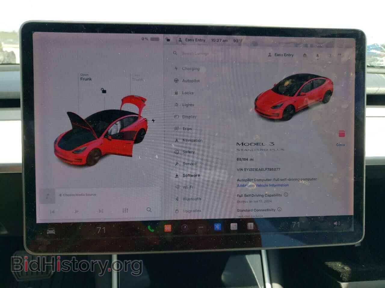 2020 TESLA MODEL 3 - VIN: 5YJ3E1EA6LF785877 - Фото 9
