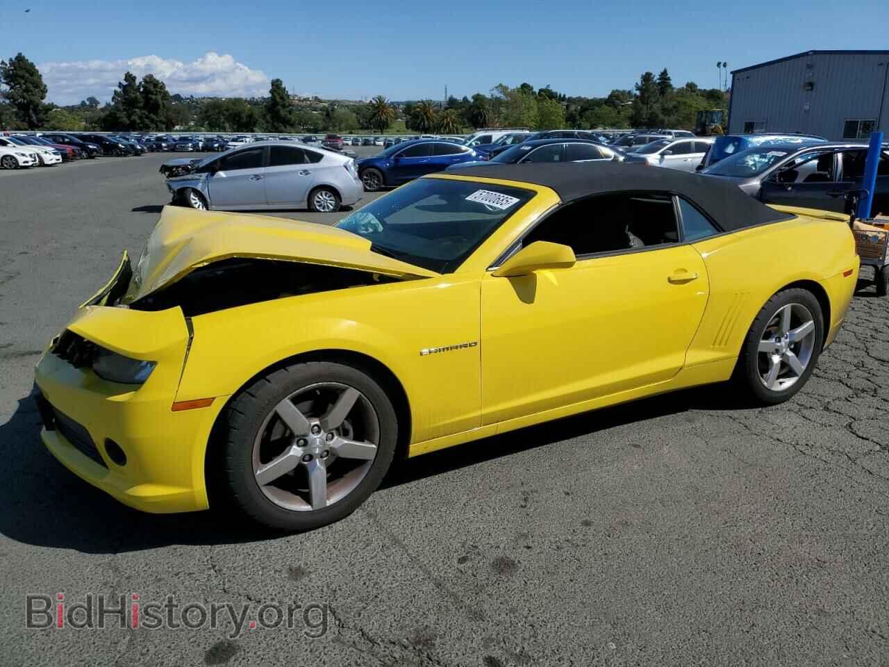 Photo 2G1FB3D39E9289525 - CHEVROLET CAMARO 2014