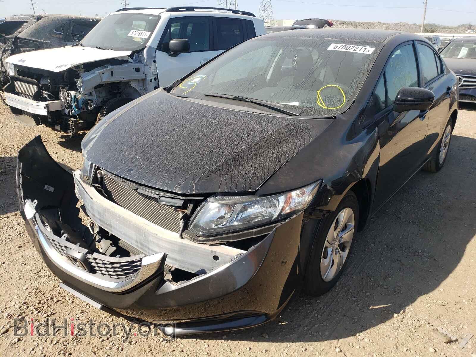 2015 HONDA CIVIC - VIN: 2HGFB2F52FH538577 - Фото 2