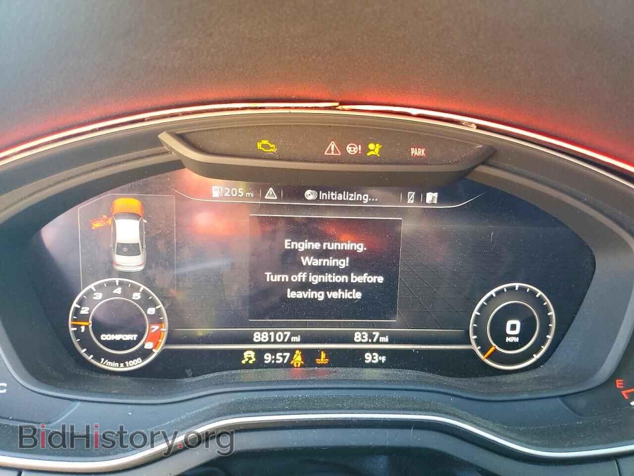 2017 AUDI A4 - VIN: WAUPNAF43HA170744 - Фото 9