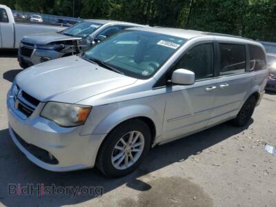 2011 Dodge CARAVAN Crew, silver — VIN 2D4RN5DG7BR805325, Copart