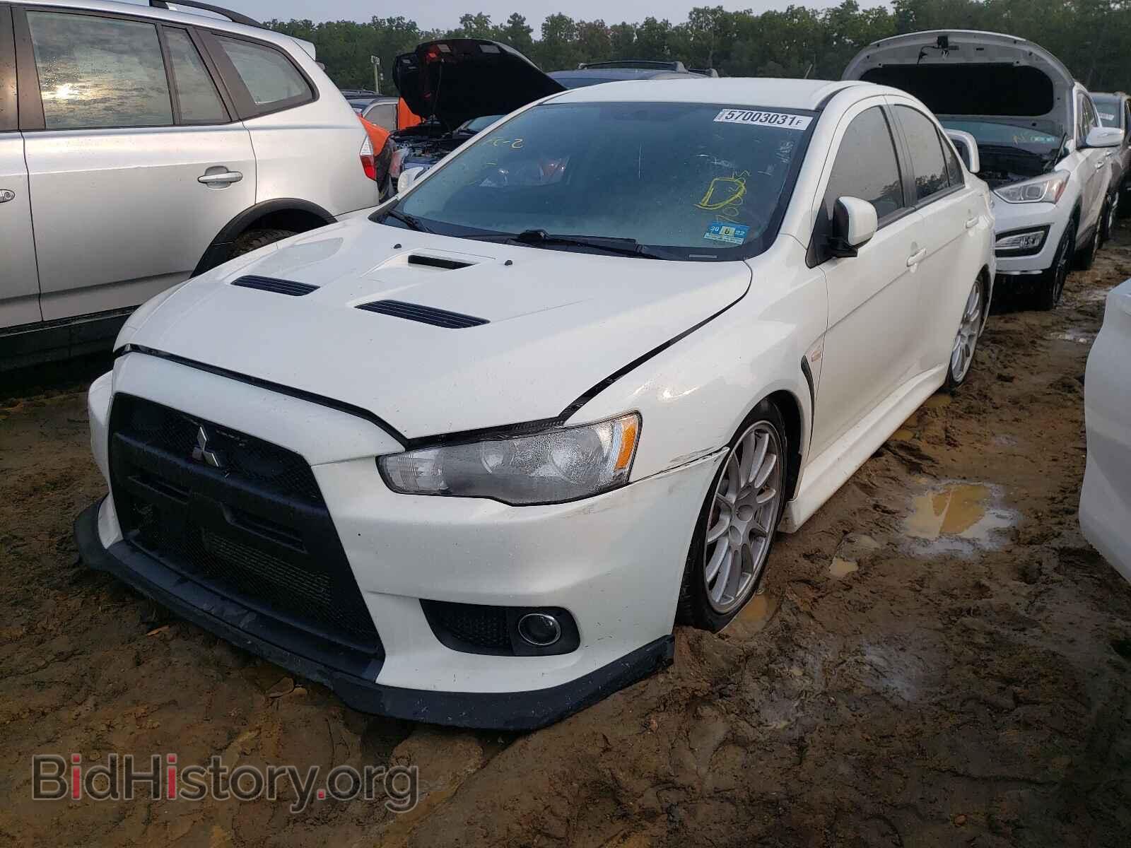 2014 MITSUBISHI EVO - VIN: JA32W8FV4EU000526 - Фото 2