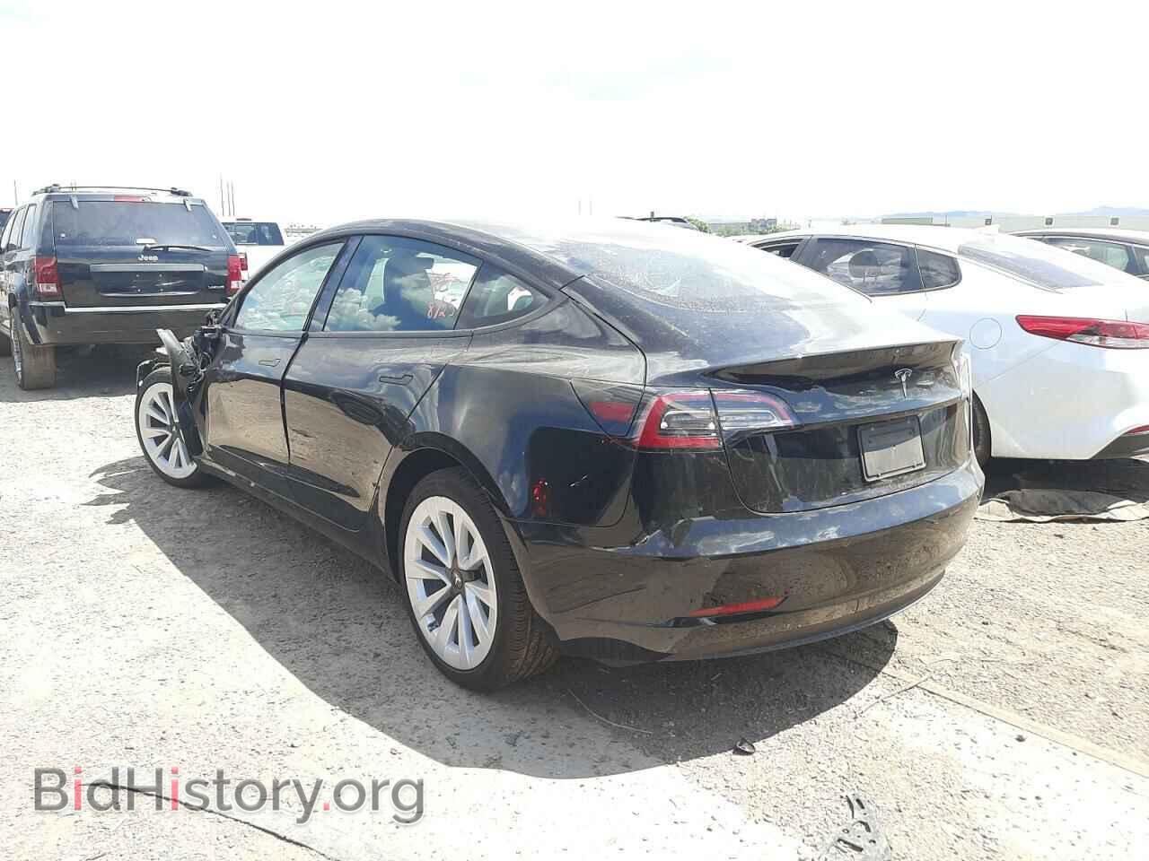 2022 TESLA MODEL 3 - VIN: 5YJ3E1EA6NF185802 - Photo 3