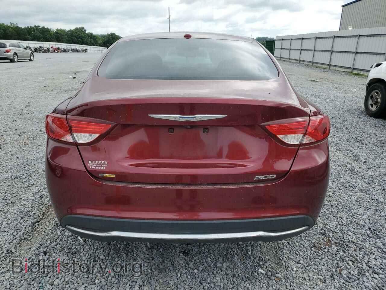 2015 CHRYSLER 200 - VIN: 1C3CCCAB2FN649644 - Фото 6
