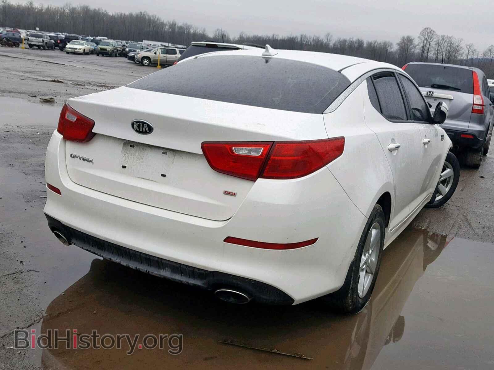 2015 KIA OPTIMA - VIN: KNAGM4A74F5598592 - Фото 4