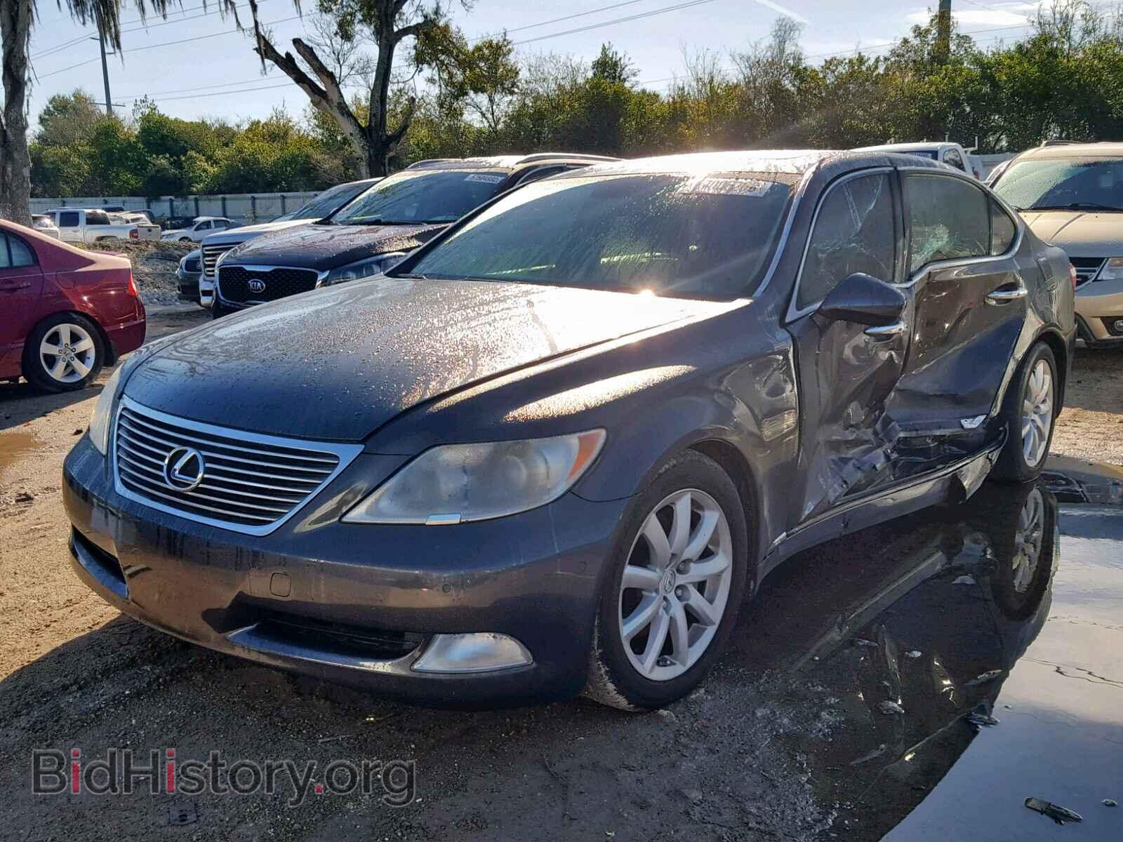 2007 LEXUS LS460 - VIN: JTHGL46F275006015 - Фото 2