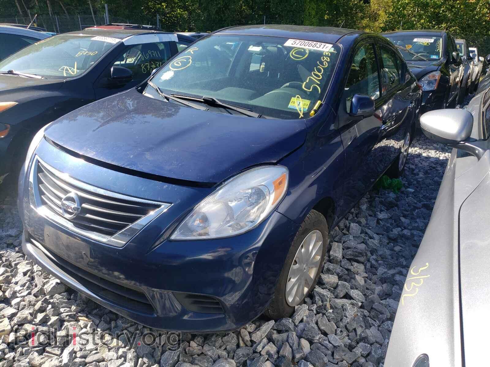 2014 NISSAN VERSA - VIN: 3N1CN7AP6EK440004 - Фото 2