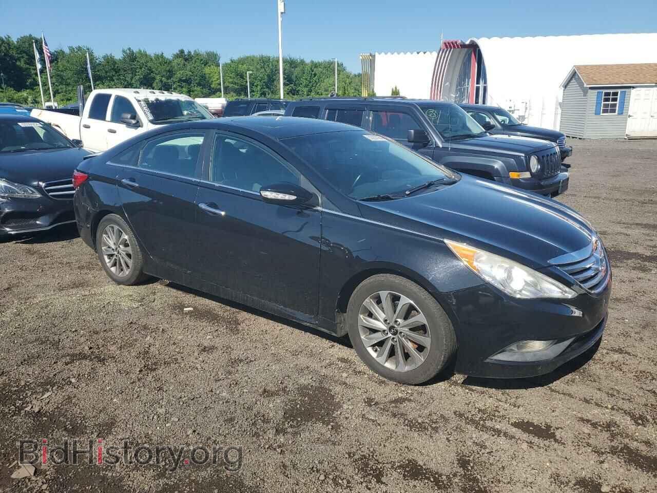 2014 HYUNDAI SONATA - VIN: 5NPEC4AC8EH876757 - Фото 4
