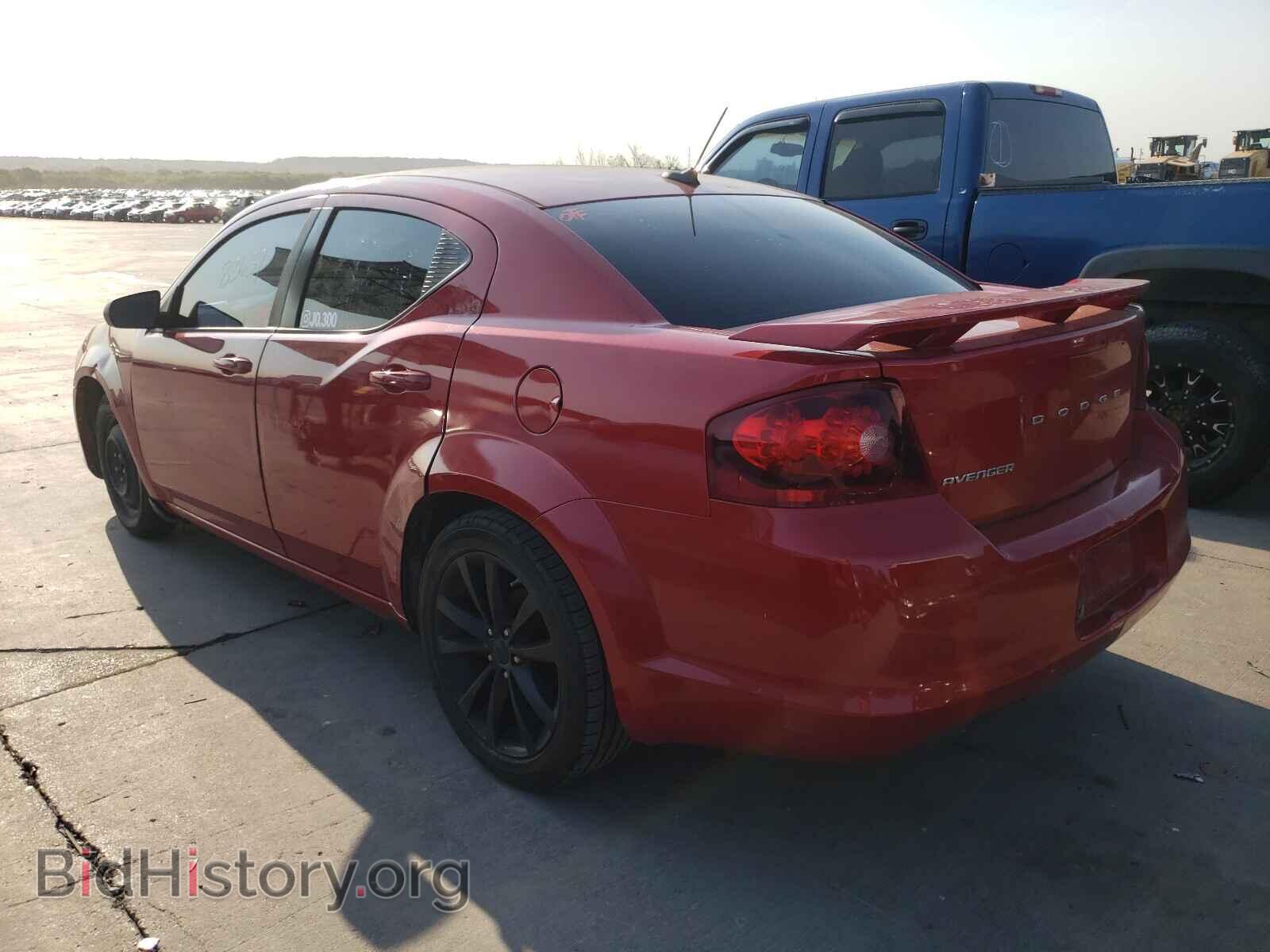 2014 DODGE AVENGER - VIN: 1C3CDZAB0EN111197 - Фото 3