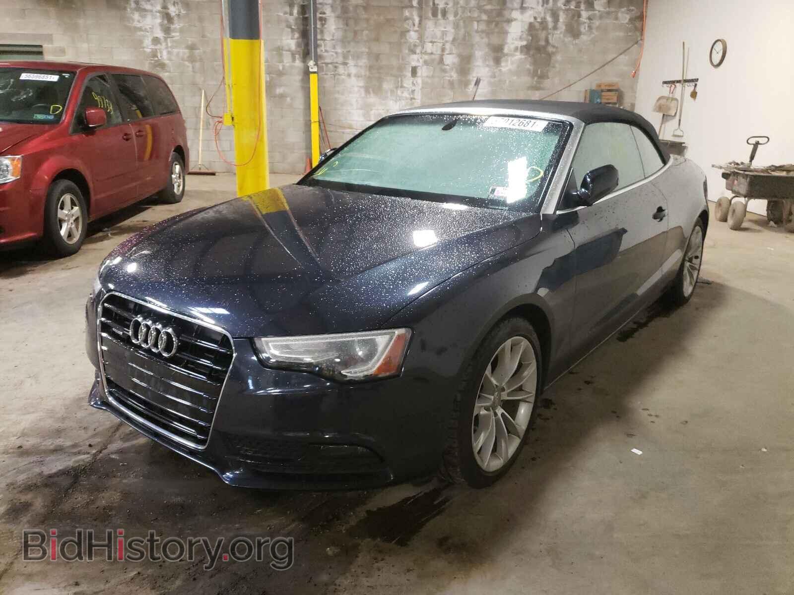 2014 AUDI A5 - VIN: WAUCFAFH8EN012340 - Фото 2