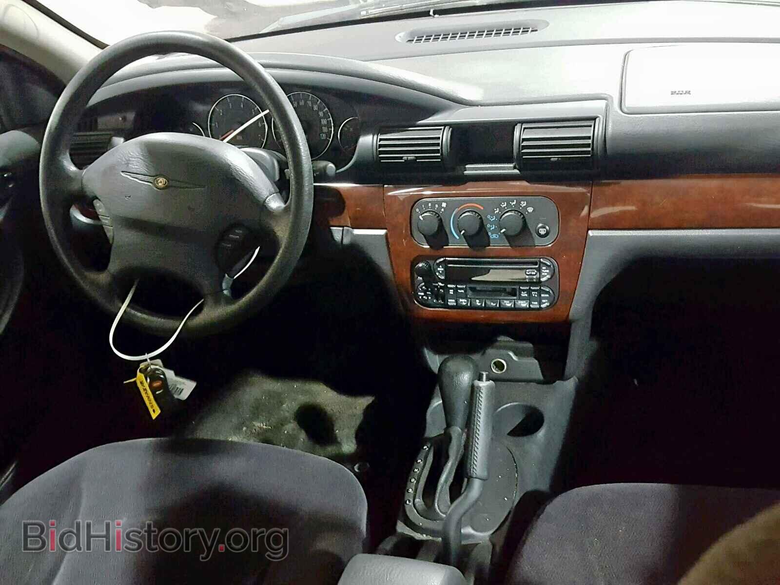 2002 CHRYSLER SEBRING - VIN: 1C3EL46X52N348590 - Фото 9