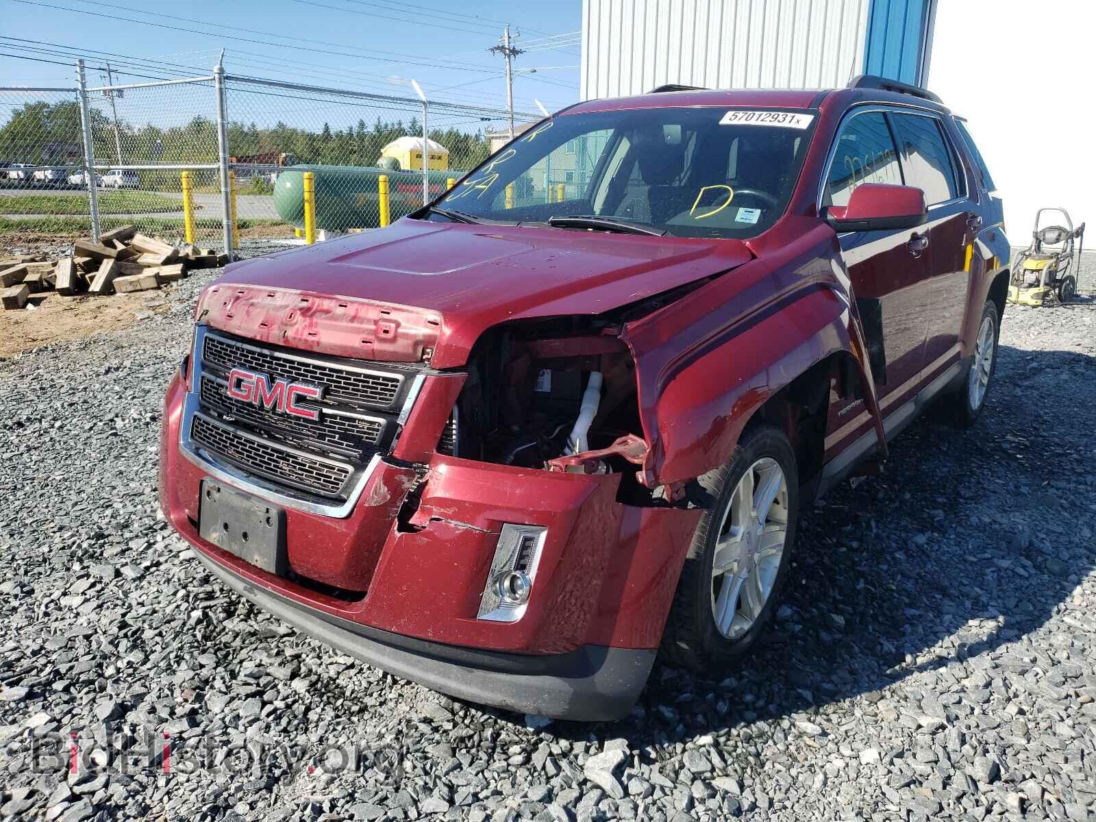2011 GMC TERRAIN - VIN: 2CTFLTE55B6427910 - Фото 2