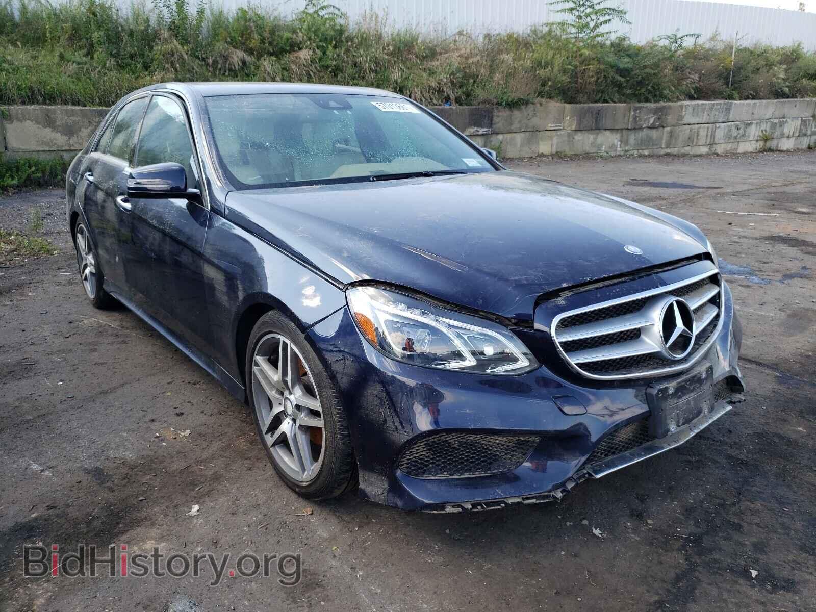 Photo WDDHF8JB5EA972734 - MERCEDES-BENZ E-CLASS 2014