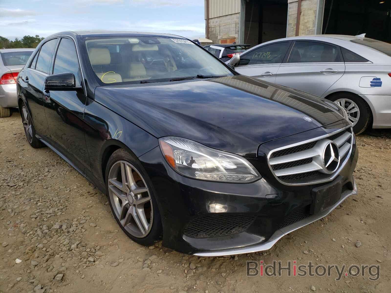 Photo WDDHF8JB8EB014391 - MERCEDES-BENZ E-CLASS 2014