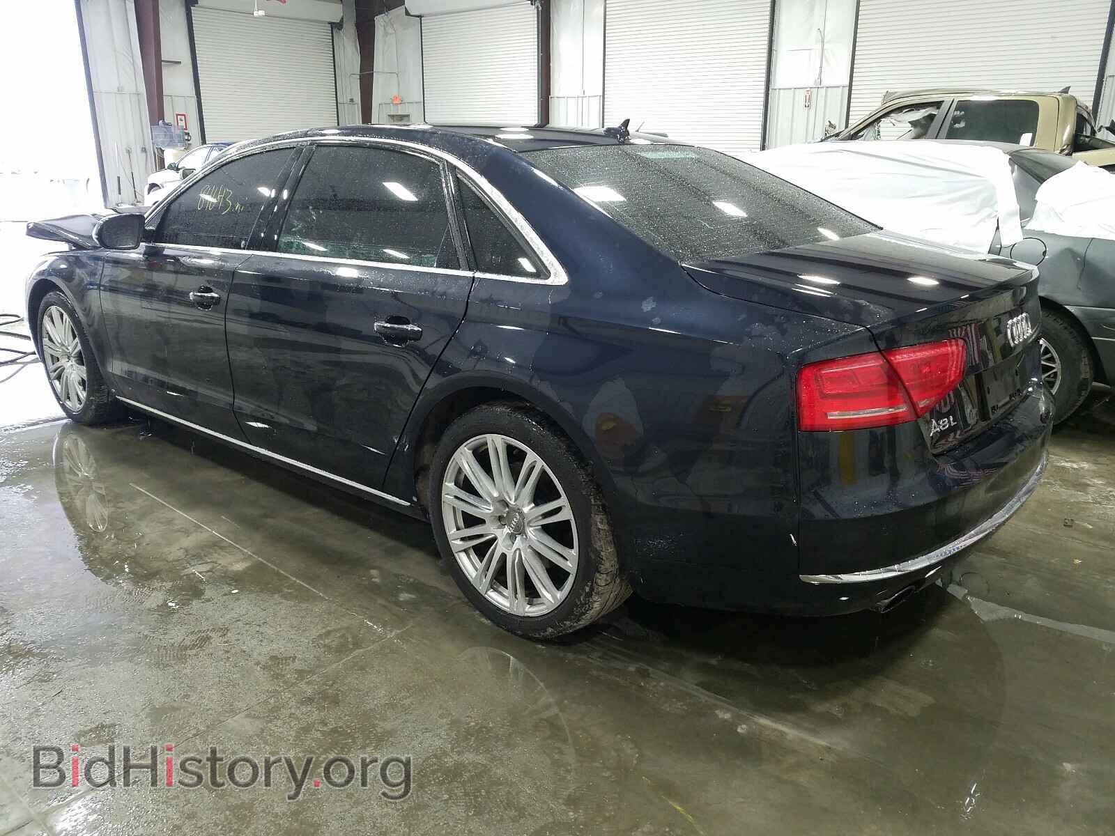 2014 AUDI A8 - VIN: WAURGAFD2EN010037 - Фото 3