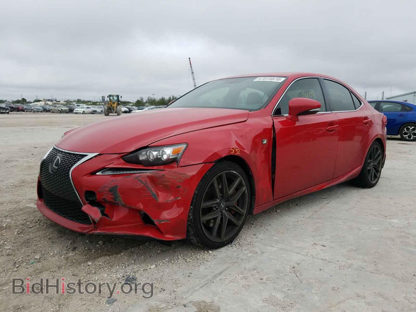 2016 LEXUS IS - VIN: JTHBE1D23G5024803 - Фото 2