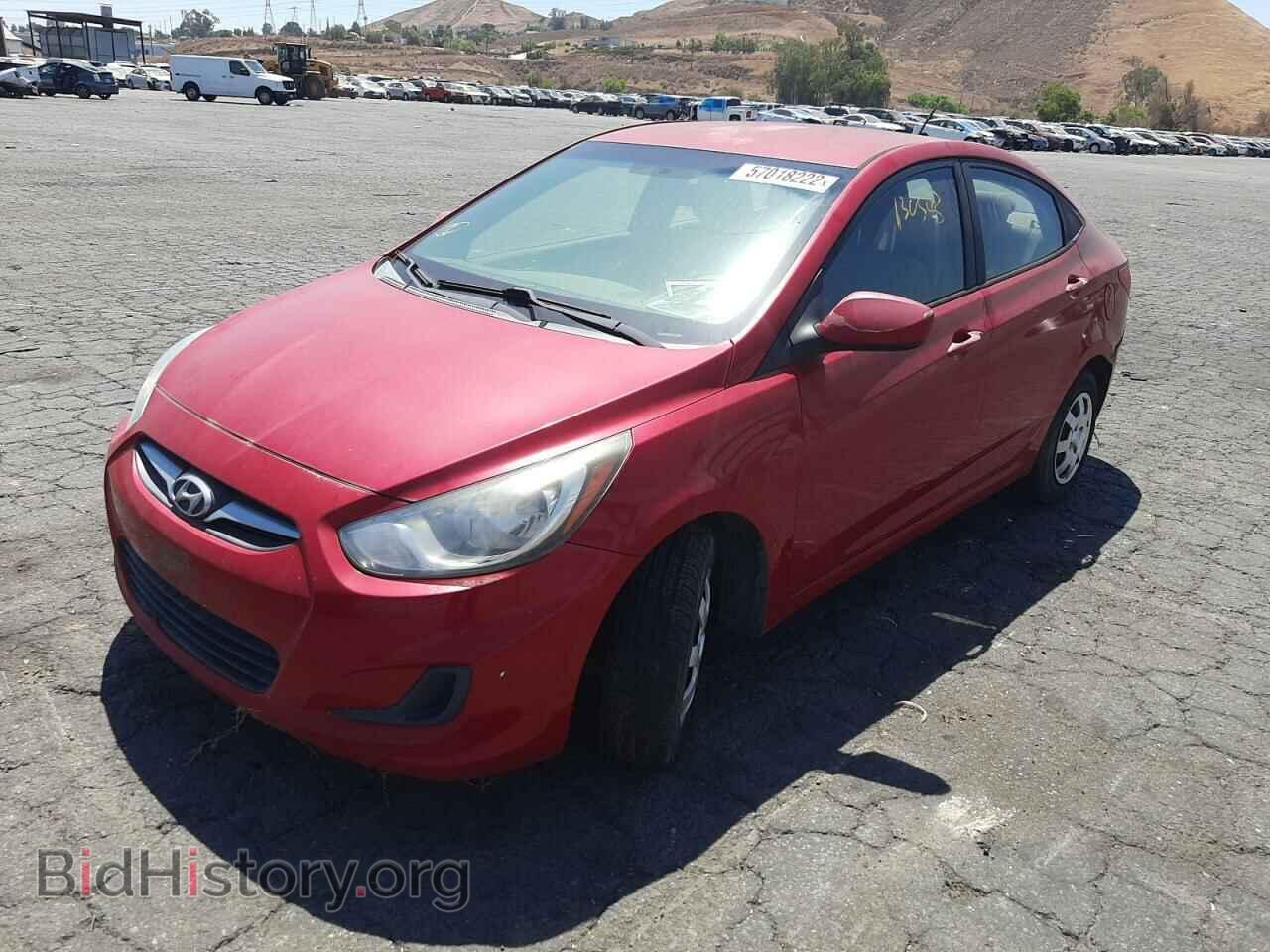 2012 HYUNDAI ACCENT - VIN: KMHCT4AE8CU210716 - Фото 2