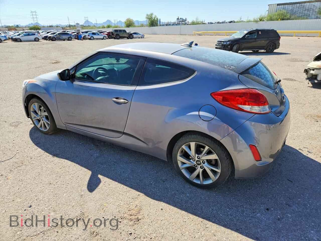 2016 HYUNDAI VELOSTER - VIN: KMHTC6AD9GU282811 - Фото 2