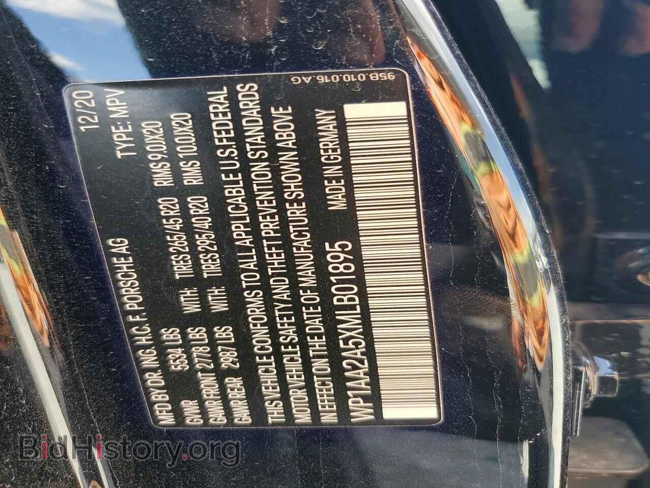 2021 PORSCHE MACAN - VIN: WP1AA2A5XMLB01895 - Photo 14