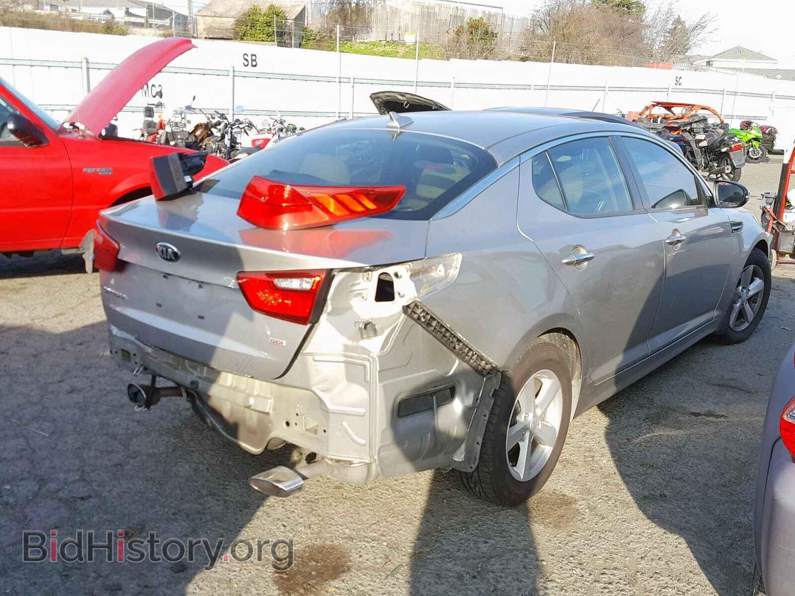 2014 KIA OPTIMA - VIN: KNAGM4A79E5482870 - Фото 4