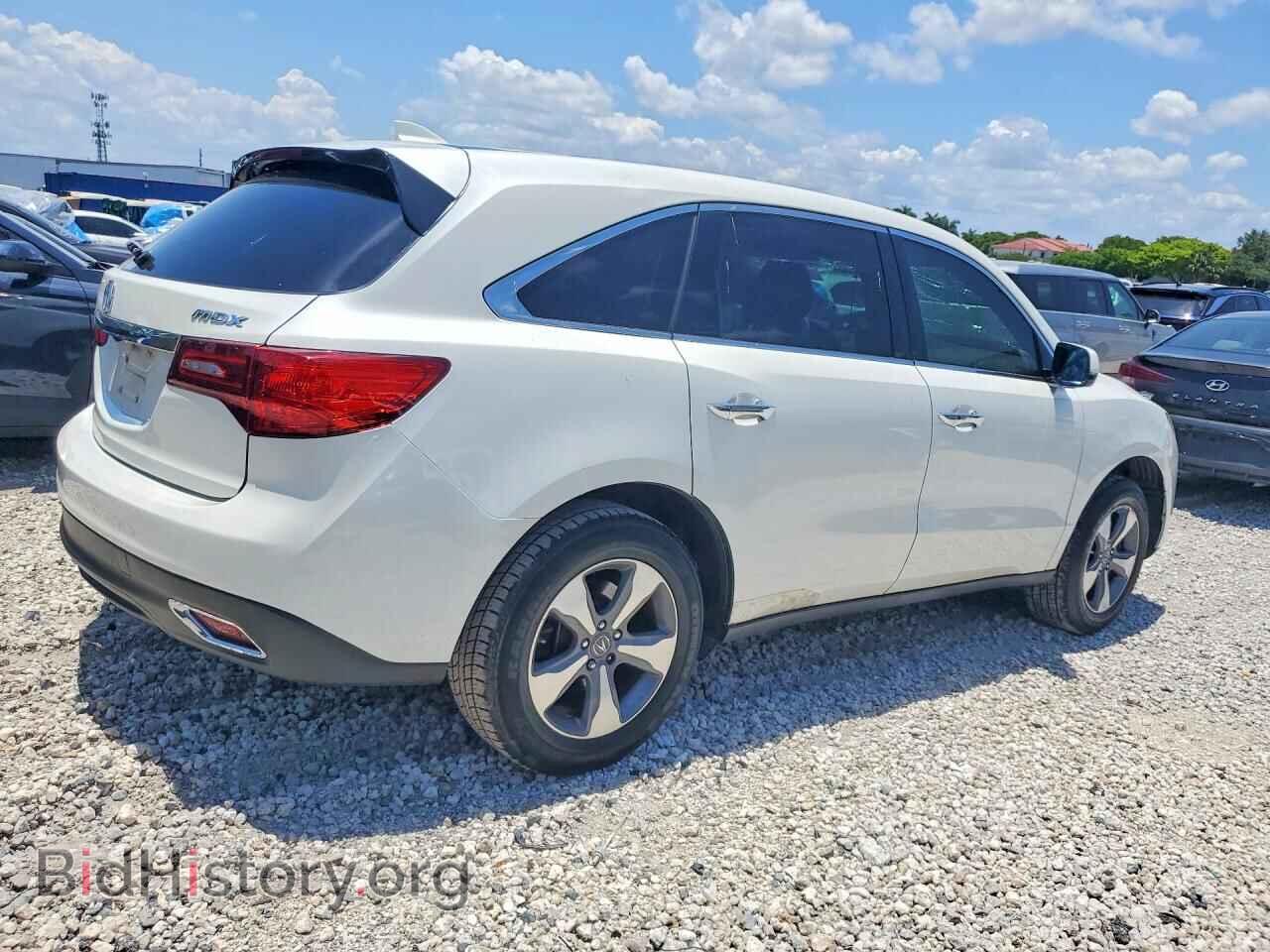 2016 ACURA MDX - VIN: 5FRYD3H25GB016204 - Photo 3