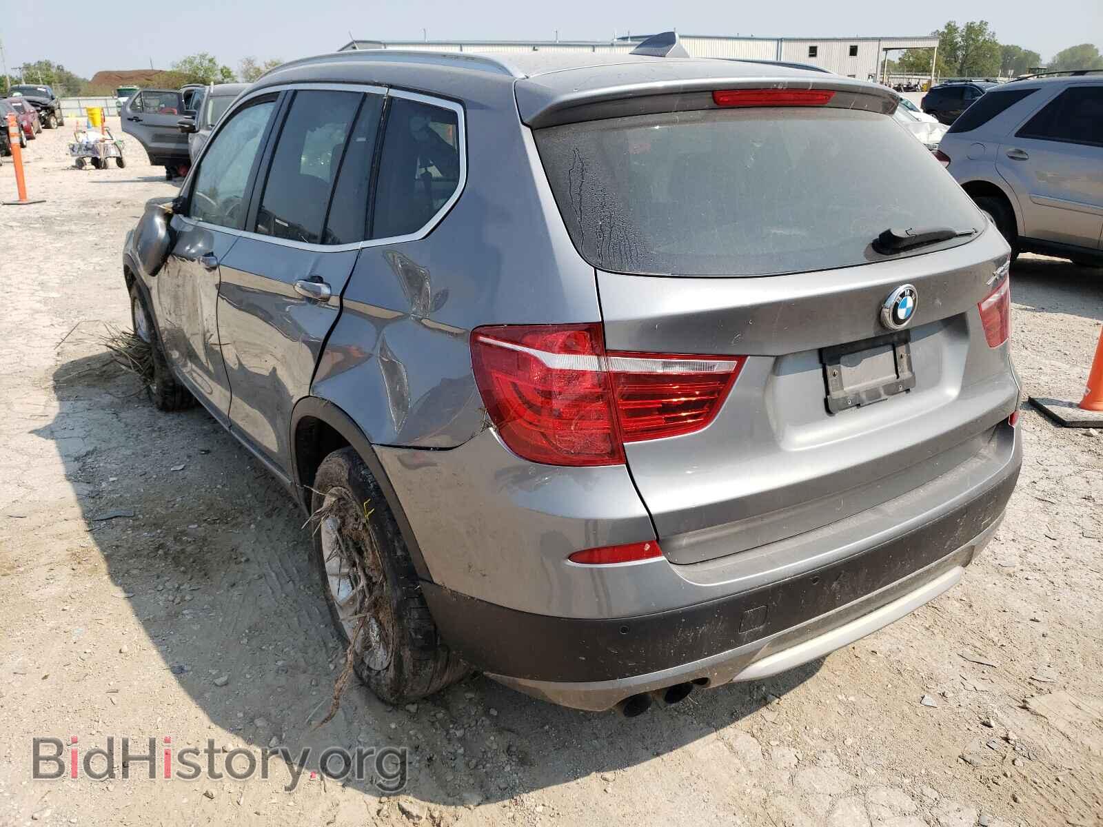 2012 BMW X3 - VIN: 5UXWX5C53CL720680 - Фото 3