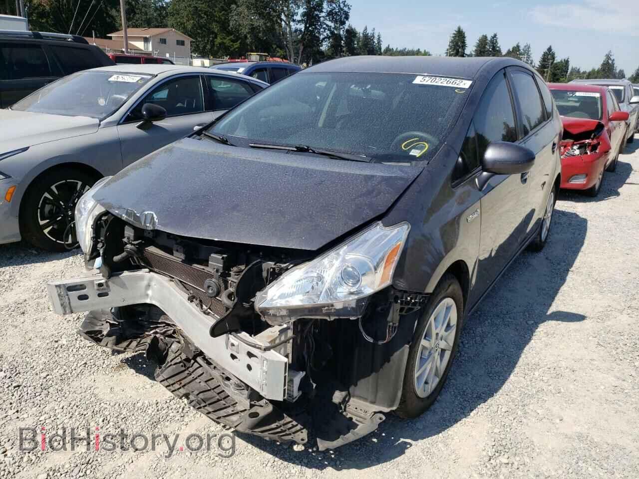 2014 TOYOTA PRIUS - VIN: JTDZN3EU4EJ007654 - Фото 2