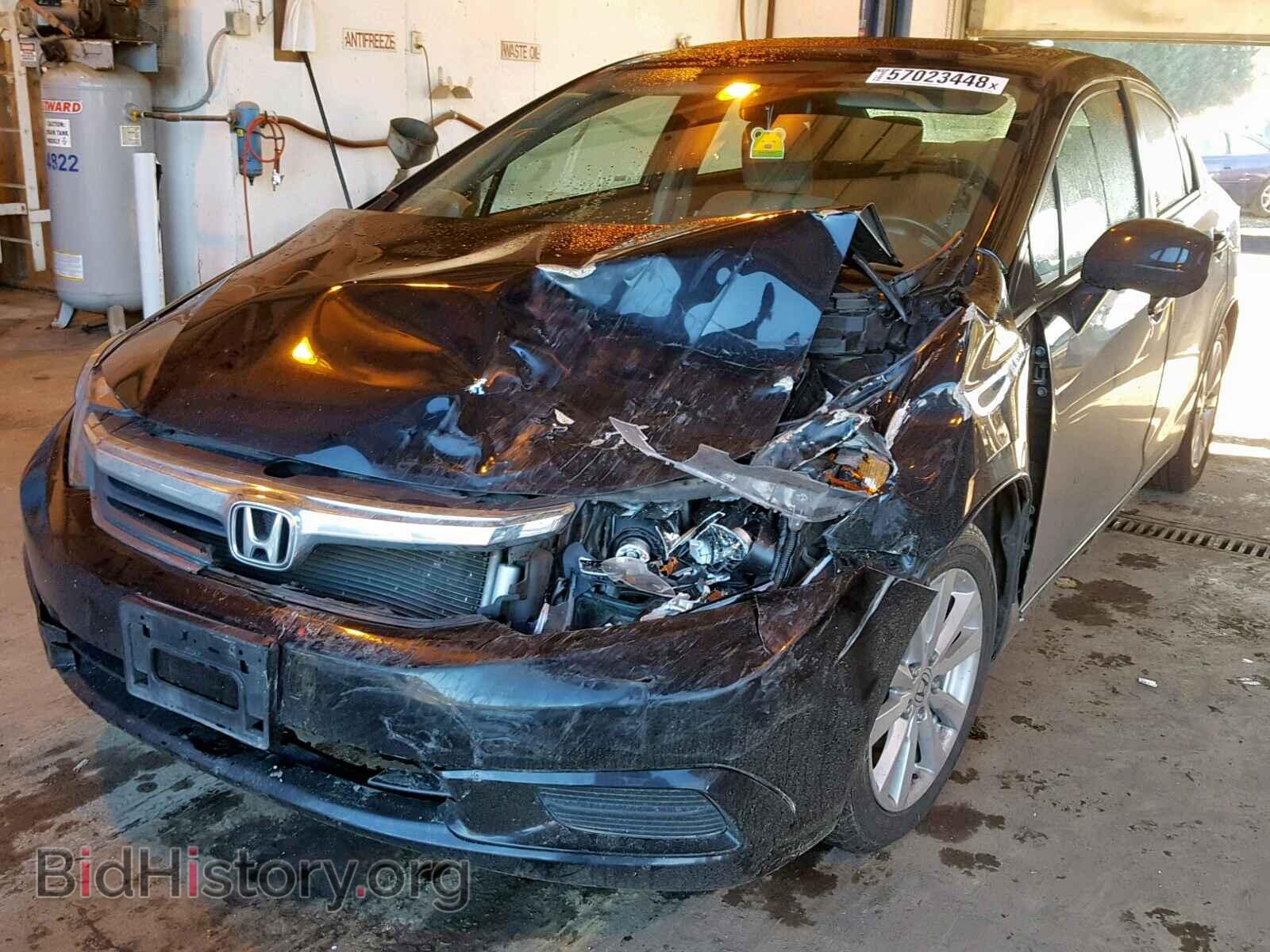 2012 HONDA CIVIC - VIN: 2HGFB2F84CH301918 - Фото 2