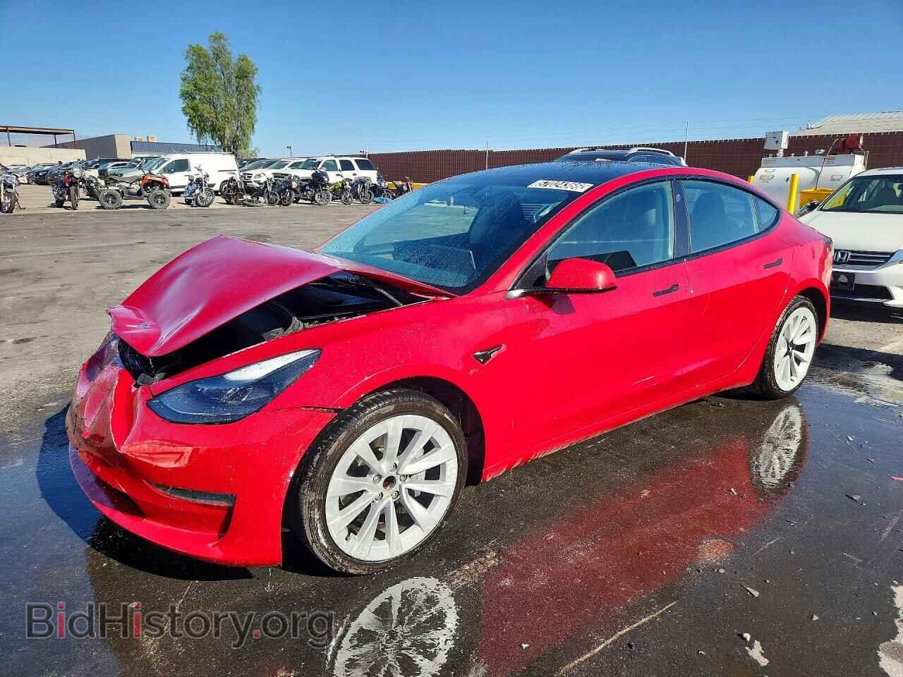Фотография 5YJ3E1EA2NF370770 - TESLA MODEL 3 2022