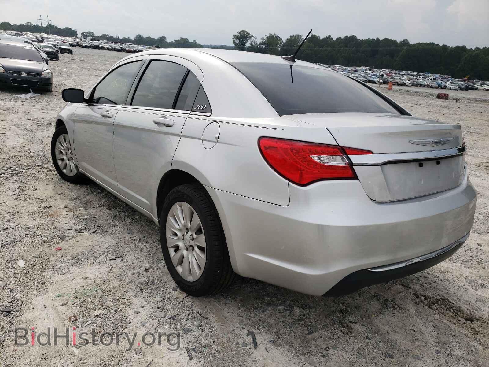 2012 CHRYSLER 200 - VIN: 1C3CCBAB0CN319703 - Фото 3