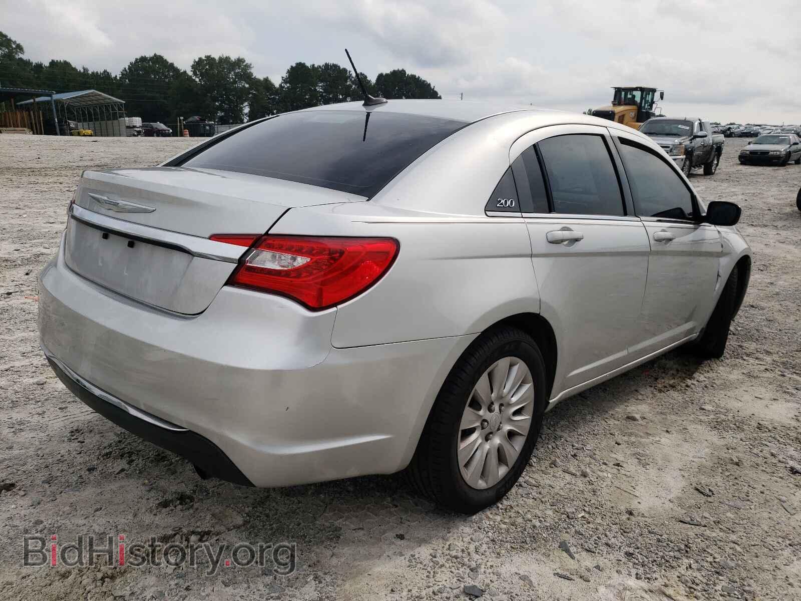2012 CHRYSLER 200 - VIN: 1C3CCBAB0CN319703 - Фото 4