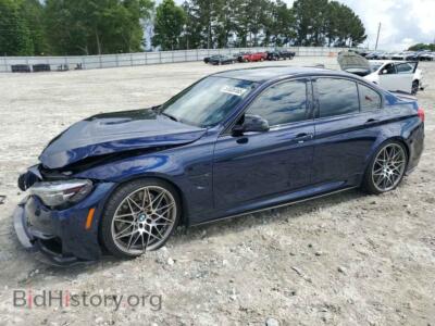 2018 BMW M3, blue — VIN WBS8M9C59J5J79848, Copart