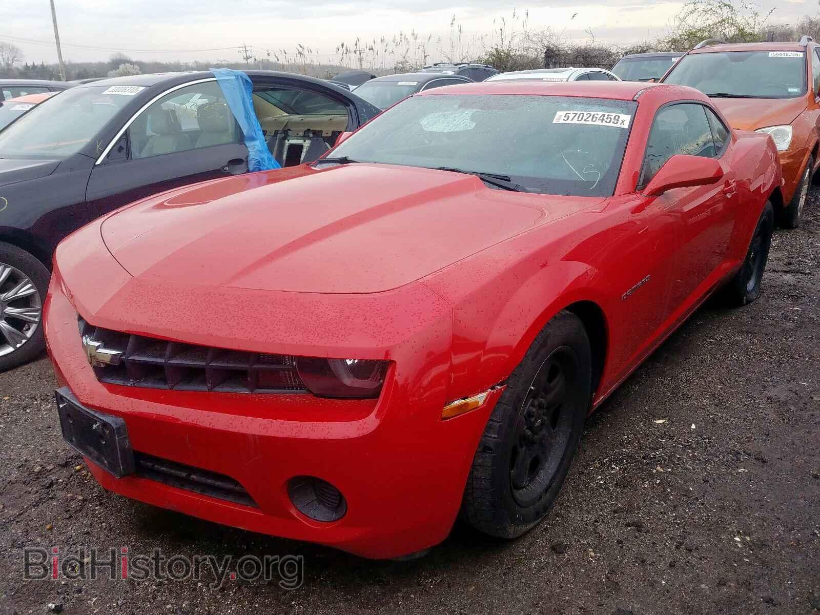 2013 CHEVROLET CAMARO - VIN: 2G1FA1E31D9107546 - Фото 2