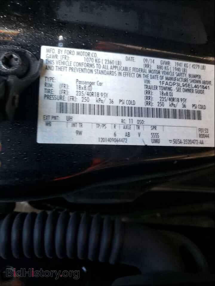2014 FORD FOCUS - VIN: 1FADP3L95EL401841 - Photo 10